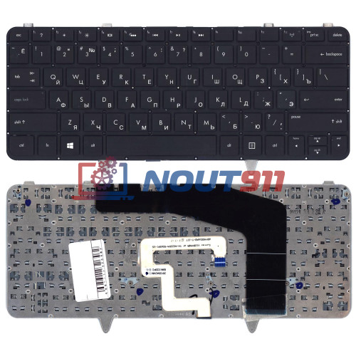 Клавиатура для ноутбука HP Envy 14-3000 (AESPSE01010) с подсветкой, черная