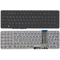 Клавиатура для ноутбука HP ENVY 15-j000,17-j000 (812-01583-00A)  без рамки, плоский Enter, черная 