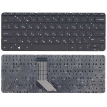 Клавиатура для ноутбука HP Envy X2 (2B-06216PA00) без рамки, черная