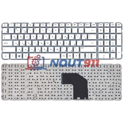 Клавиатура для ноутбука HP Pavilion G4-2000, G4-2100 (680555-001) без рамки, белая