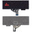 Клавиатура для ноутбука HP Omen 15-CE,15-CE010CA, 15-CE020CA (924005-001) с красной подсветкой, черная