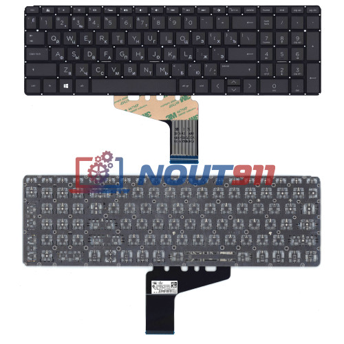 Клавиатура для ноутбука HP Omen 15-DH (SG-93430-2VA) черная
