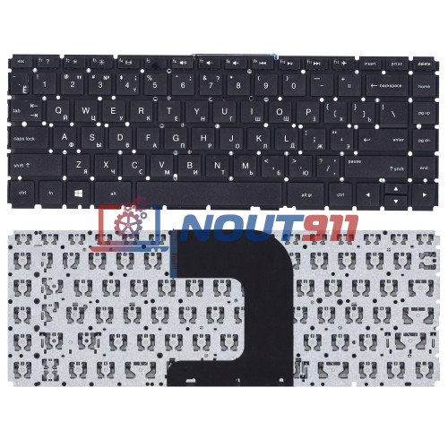Клавиатура для ноутбука HP Pavilion 14-AC, 14-AF, 14-AM (6037B0112801) черная