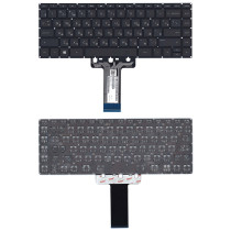 Клавиатура для ноутбука HP Pavilion 14-AL, 14-AB,14-AV (NSK-CX0SW 01) черная с подсветкой, черная