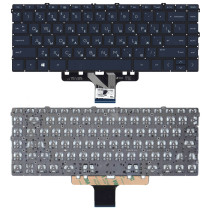 Клавиатура для ноутбука HP Pavilion 14-DV, 14-DW (831-00822-00A) синяя