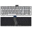 Клавиатура для ноутбука HP Pavilion 15-ab, 15-ab000, 15-cb, 15z-ab100 (NSK-CV0BW) с подсветкой, серебристая