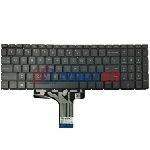 Клавиатура для ноутбука HP Pavilion 15-EG, 15-EH, X360 15-ED (6037B0214B01) черная