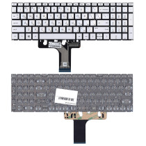 Клавиатура для ноутбука HP Pavilion 15-EG, 15-EH, X360 15-E (6037B0214B01) серебристая