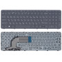 Клавиатура для ноутбука HP Pavilion 15-e,15-e000, 15-n200 (PK1314D1A100) с рамкой, черная