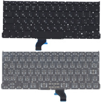 Клавиатура для ноутбука Apple MacBook Pro 13" Retina A1502 2013+ большой Enter, черная