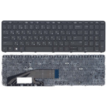 Клавиатура для ноутбука HP ProBook 450 G3 455 G3 470 G3 черная с рамкой
