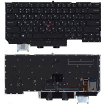 Клавиатура для ноутбука Lenovo ThinkPad X1 Carbon Gen 5th 2017, 6th 2018 (SN20P38706) с подсветкой, черная 