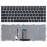Клавиатура для ноутбука Lenovo Flex 14 G40-30, G40-70, B40-80 (SG-63660-XAA) с серебристой рамкой, с подсветкой, черная