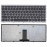 Клавиатура для ноутбука Lenovo Flex 14, G400s, G405S (25211115) с серой рамкой, черная 
