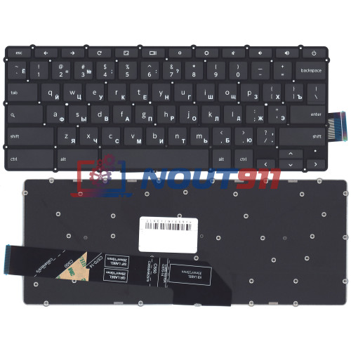 Клавиатура для ноутбука Lenovo Flex 5 CB-13 (SR1SRB-RU) черная