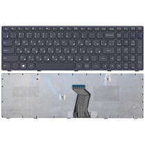 Клавиатура для ноутбука Lenovo G500, G700, G710 (MP-12P83US-6861) с черной рамкой, черная