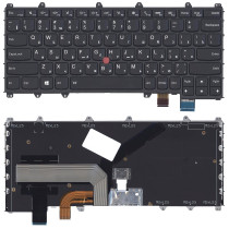 Клавиатура для ноутбука Lenovo IBM ThinkPad Yoga 260, Yoga 370 черная