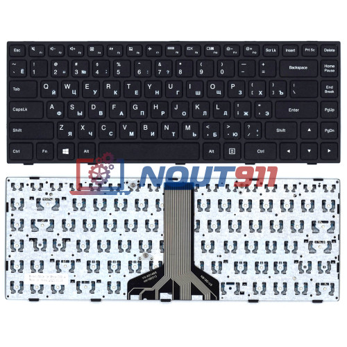 Клавиатура для ноутбука Lenovo IdeaPad 100-14IBD (9Z.NCMSN.001) черная