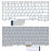 Клавиатура для ноутбука Lenovo IdeaPad 100S-11IBY (NB116BT1-MB-V11) без рамки, белая