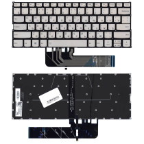 Клавиатура для ноутбука Lenovo Ideapad 530S-14ARR, 530S-15IKB, C340-14 (PD4S) серебристая