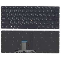 Клавиатура для ноутбука Lenovo ideapad 710S 710s-13isk черная с подсветкой