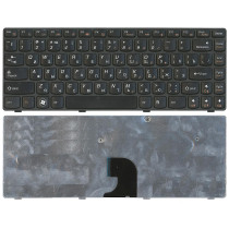 Клавиатура для ноутбука Lenovo IdeaPad G360, Z360A, Z360G (25201500) с черной рамкой, черная