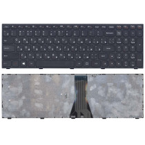Клавиатура для ноутбука Lenovo IdeaPad G50-70, G50-30, M5070, G50 (25214725) с черной рамкой, черная