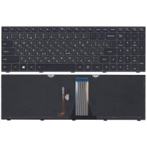 Клавиатура для ноутбука Lenovo IdeaPad G50-70, B50, B50-30, B5030 (25214725) с черной рамкой, черная