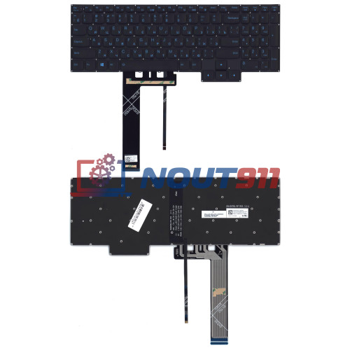 Клавиатура для ноутбука Lenovo IdeaPad Gaming 3-15ARH05 (PR5CYB-RU) черная