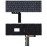 Клавиатура для ноутбука Lenovo IdeaPad L340-15, L340-15API, L340-15IWL (PC5CP-RU) с голубой подсветкой, серая