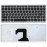 Клавиатура для ноутбука Lenovo IdeaPad U410 (AELZ8700110) с серебристой рамкой, черная