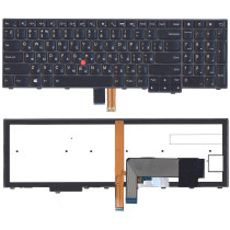 Клавиатура для ноутбука Lenovo ThinkPad Edge E531, E540, L570, T560 (04Y2426) с подсветкой, чёрная