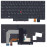 Клавиатура для ноутбука Lenovo Thinkpad A475, T470, T480, A485 (SN20L72726) с подсветкой, черная