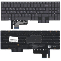 Клавиатура для ноутбука Lenovo Legion S7 (5CB1J31491) без рамки, с подсветкой, черный