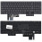 Клавиатура для ноутбука Lenovo Legion S7 (5CB1J31491) без рамки, с подсветкой, черный