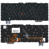 Клавиатура для ноутбука Lenovo ThinkPad Z13 Gen 1, Z13 G1 Type 21D2 21D3 (PK132GN2B01) без рамки с подсветкой, черная