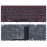 Клавиатура для ноутбука Lenovo V380A, V385, V380S (25202277) с красной рамкой, черная