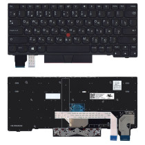 Клавиатура для ноутбука Lenovo X280, A285, X390, X395, L13 (01YP182) черная