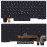 Клавиатура для ноутбука Lenovo X280, X390, X395 (01YP222) с подсветкой и указателем, черная
