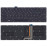Клавиатура для ноутбука Lenovo Yoga 3 pro 1370 (SN20F66305) с подсветкой, черная