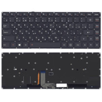 Клавиатура для ноутбука Lenovo Yoga 4 pro Yoga 900, 900-13ISK (SN20H56001) с подсветкой, черная 