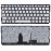 Клавиатура для ноутбука Lenovo Yoga 900S, 900S-12ISK (SN20K09907) без рамки, с подсветкой, серебристая