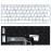 Клавиатура для ноутбука Lenovo Yoga Slim 7 Carbon 13ITL5 (PR2UB-RU) белая
