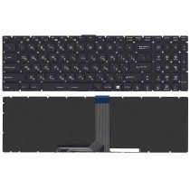 Клавиатура для ноутбука MSI GT72, GS60, GS70, GP62, GL72, GE72 (09JM0030) с 7-цветной подсветкой, черная