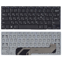 Клавиатура для ноутбука Prestigio Smartbook 141A, 141A01, 141A02, 141A03, P141C01, Haier HI133M (PSB141C01BFH) черная