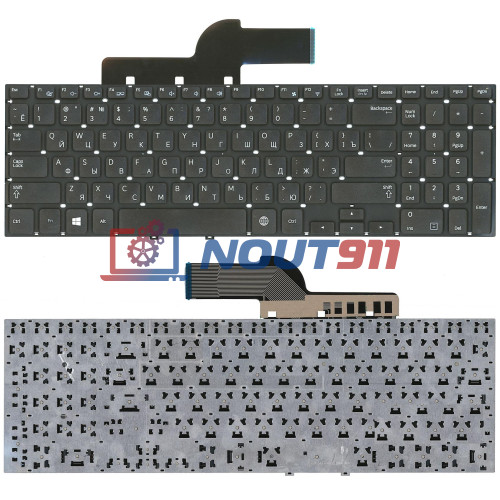 Клавиатура для ноутбука Samsung 355V5C 350V5C NP355V5C NP355V5C-A01 черная