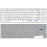 Клавиатура для ноутбука Samsung NP370R5E, NP510R5E, NP470R5E (BA75-04478C) белая