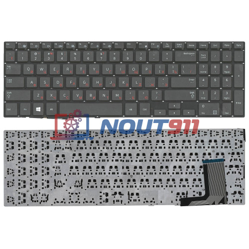 Клавиатура для ноутбука Samsung NP370R5E, NP510R5E, NP450R5V (BA75-04478C) черная