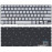 Клавиатура для ноутбука Samsung 740U3E NP740U3E серебристая