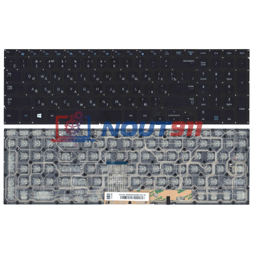Клавиатура для ноутбука Samsung NP700Z7A, NP700Z7B, NP700Z7C (CNBA5903265ABYNF) черная